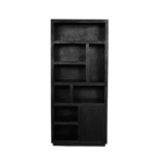 Boekenkast Brussel Black | 5 vakken - 2 deuren - Afbeelding 8