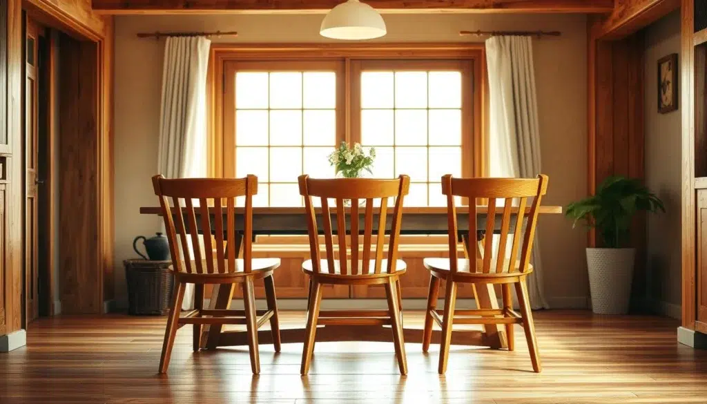 duurzame houten stoelen