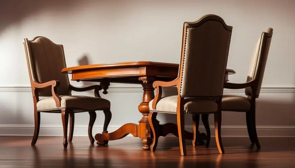 harmonie eettafel en stoelen