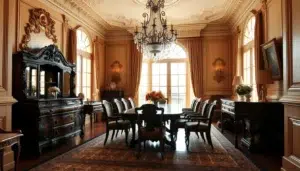 klassieke eetkamers