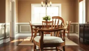 klassieke eetkamerstoel