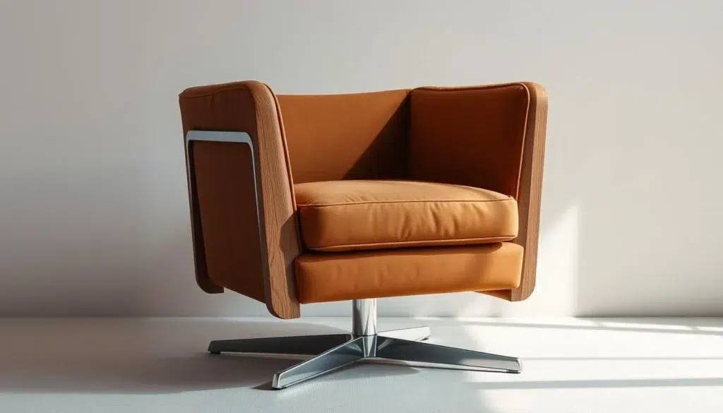 materialen en afwerkingen designstoel