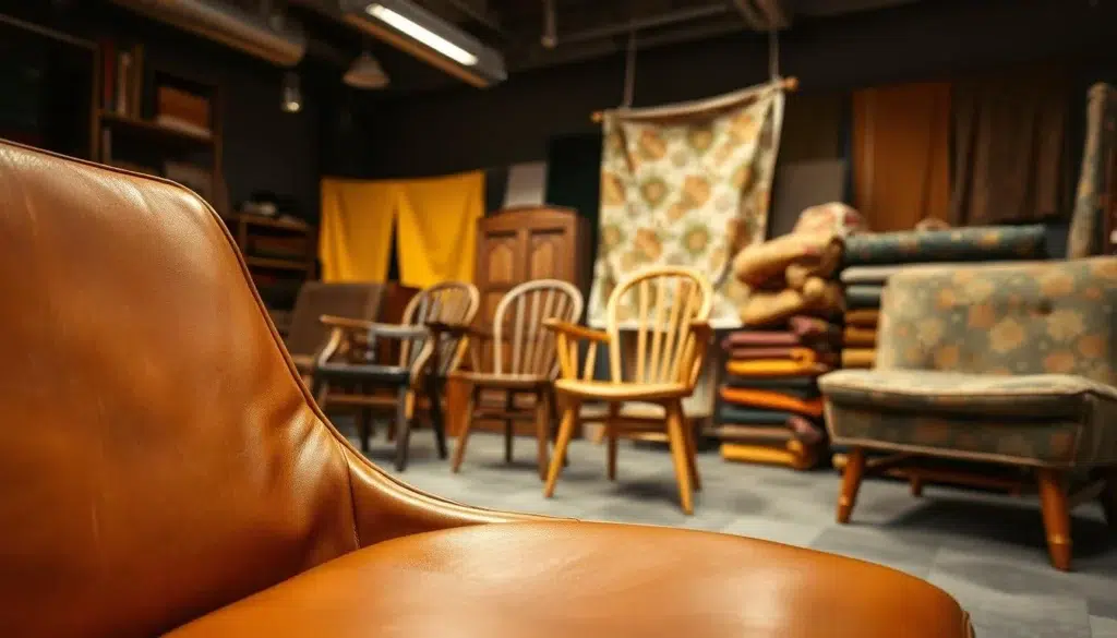 materialen voor vintage stoelen