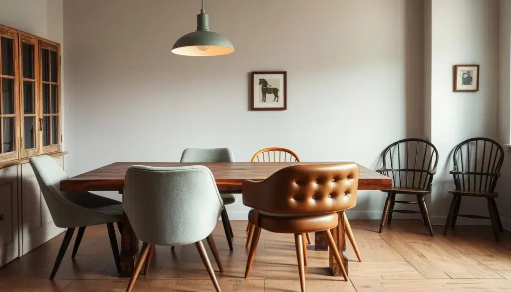 moderne vintage combinatie