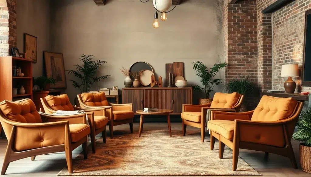 retro design materialen