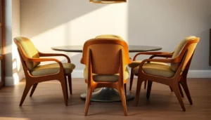 retro eetkamerstoelen design