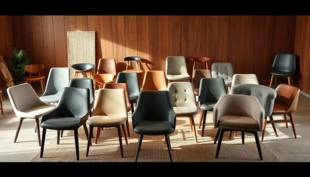 retro eetkamerstoelen in diverse stijlen