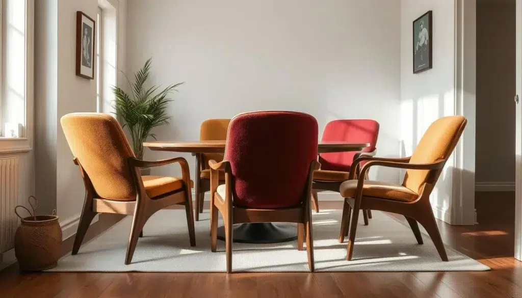 retro eetkamerstoelen stijlen