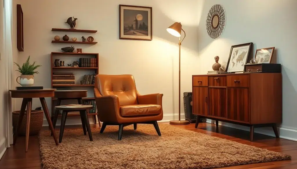 retro materialen combinatie