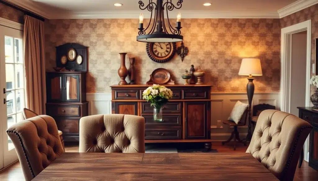 retro meubels interieur