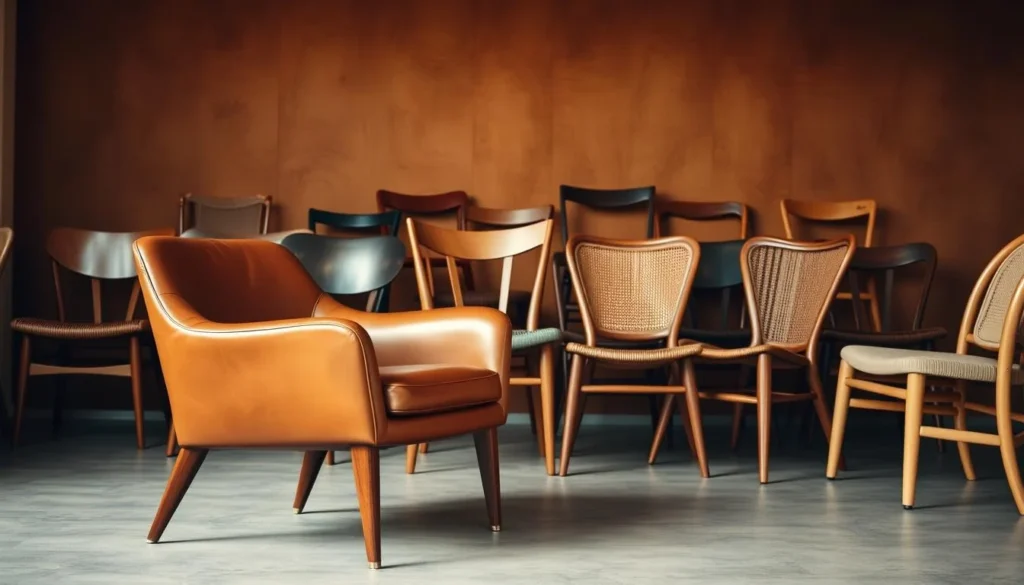 retro stoel collectie