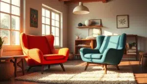 retro stoelen jaren 70