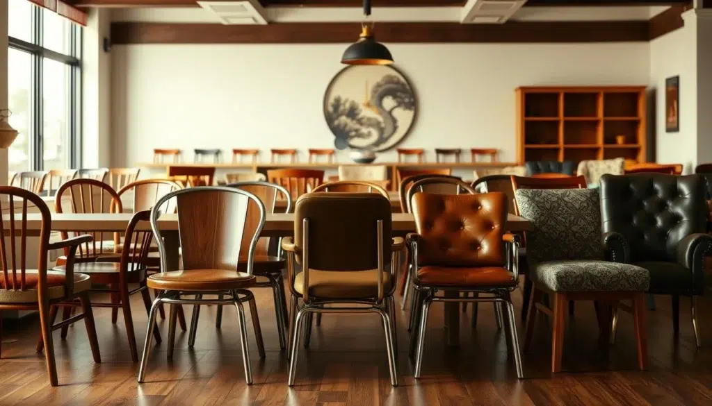 soorten retro stoelen