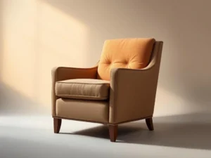 stoel met armleuningen breedte