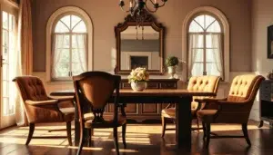 vintage design eetkamerstoelen