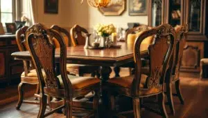 vintage eettafelstoelen