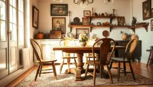 vintage stoelen eetkamer