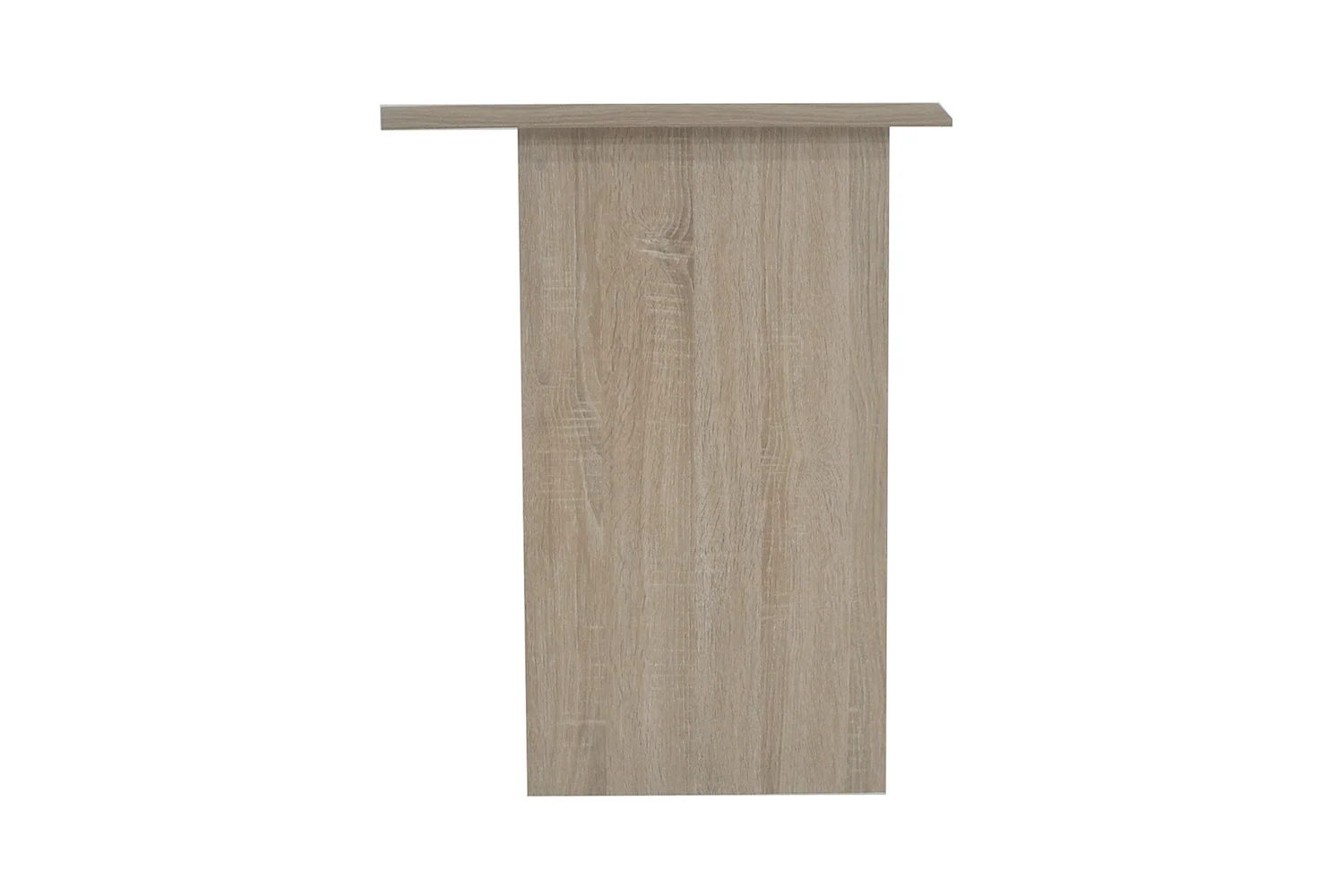 Bureau Sonoma eiken met 3 lades, 75x121x60 cm. Duurzaam en stijlvol design voor kantoor of thuiswerkplek.