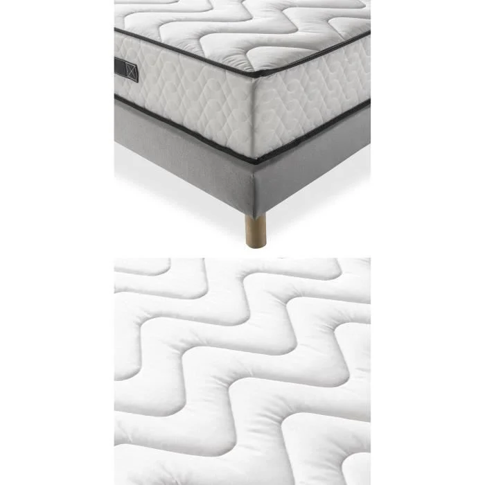 Boxspring PU-schuim 140 x190 Hotelkwaliteit 5 zones Stevig - Afbeelding 4