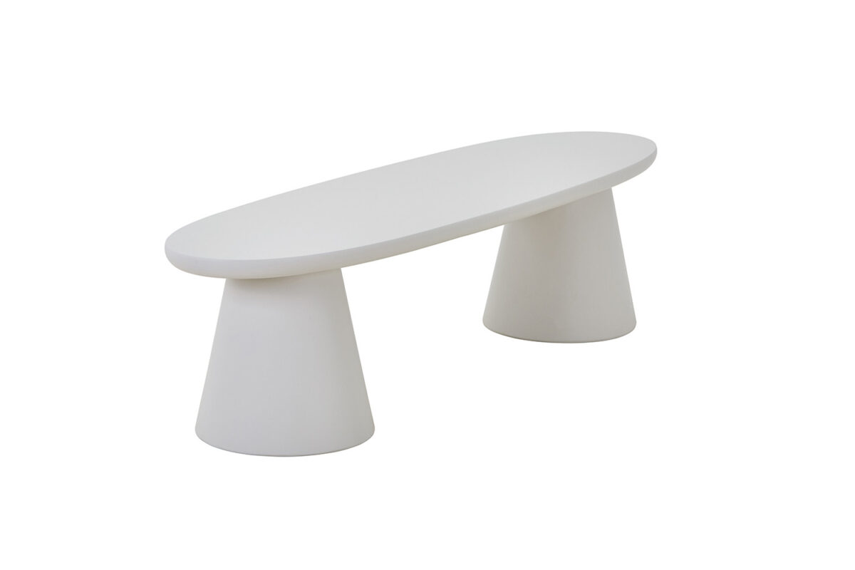 Tv-meubel Cascais 160 cm cementlook ecru Japandi – foto 5