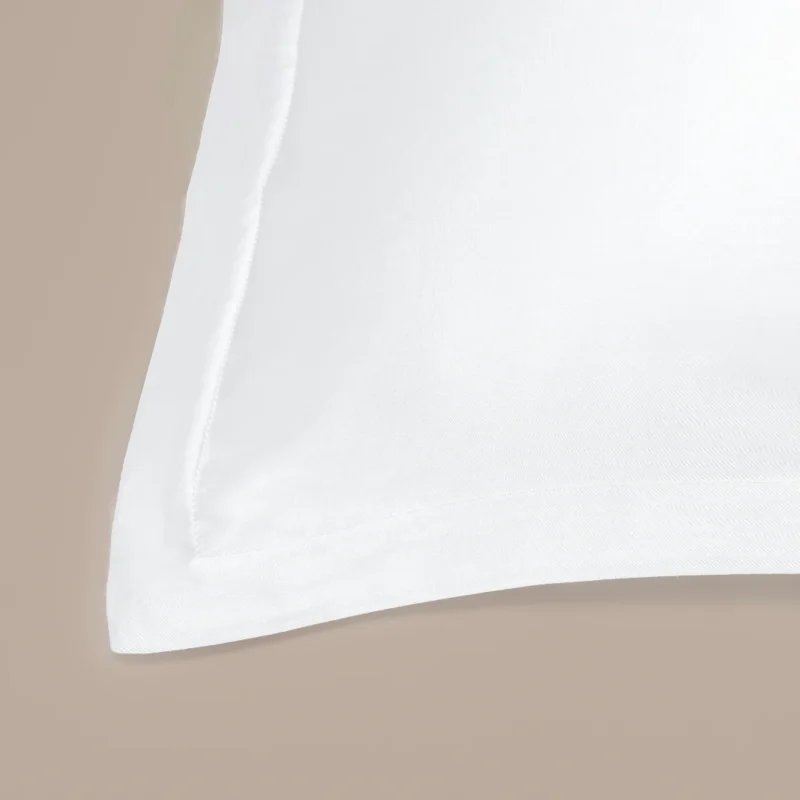 Kussensloop 60 x70 Naturel TENCEL™ satijn, zonder volant - Afbeelding 7