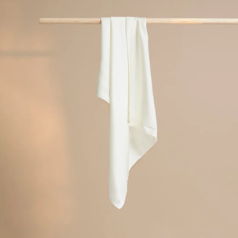 Kussensloop 60 x70 cm Naturel TENCEL satijn huidvriendelijk - Afbeelding 4