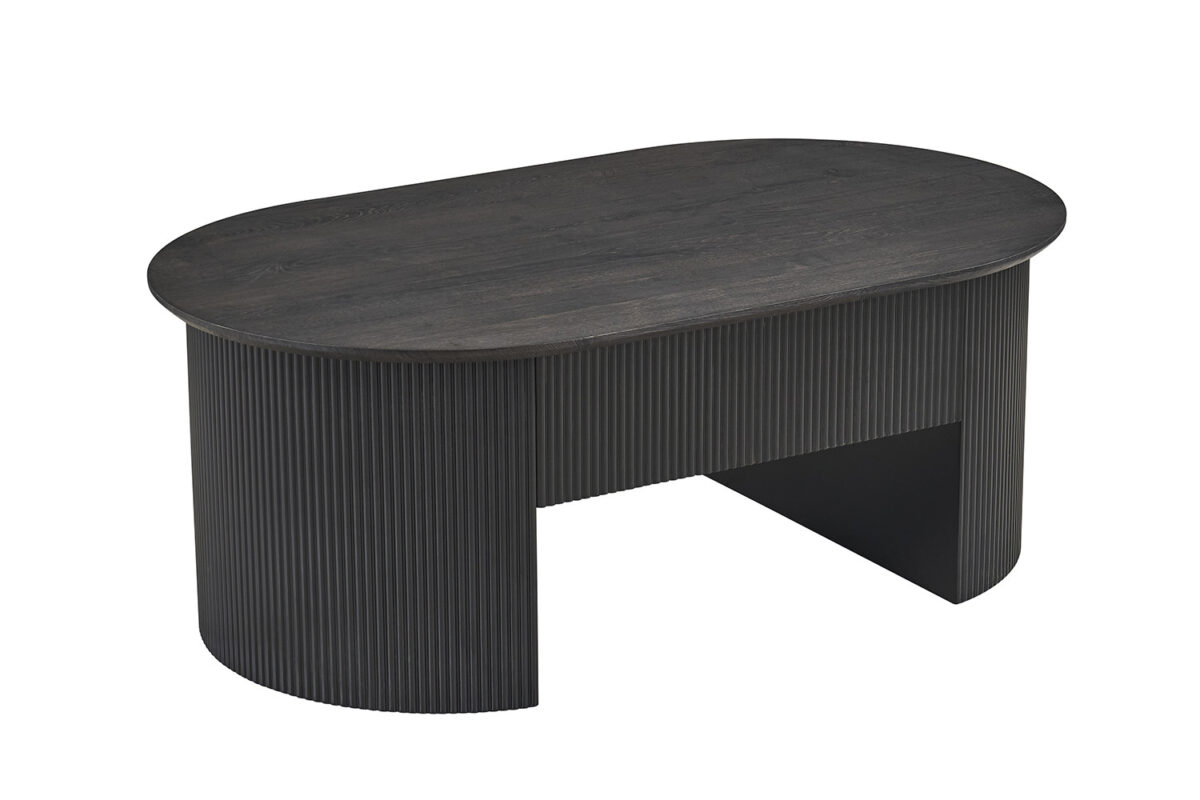 Salontafel Mykonos Met lift-top 120 cm donkerbruin Japandi – foto 6