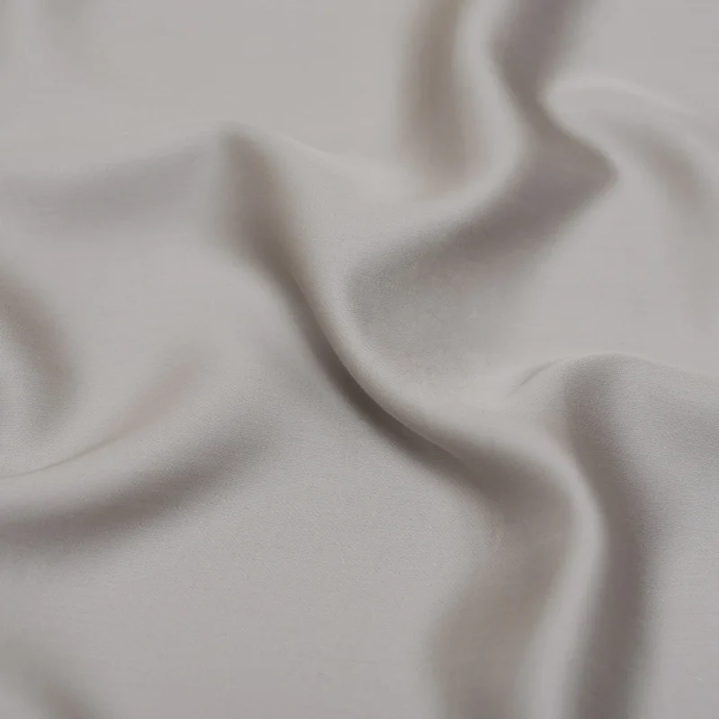 Hoeslaken 160 x 200 x 30 cm Taupe TENCEL™ Satijn Ademend - Afbeelding 4