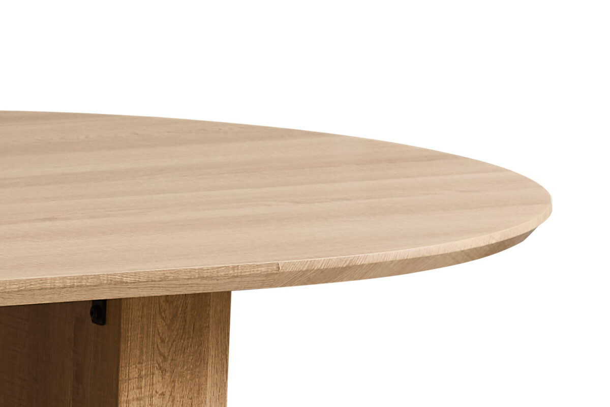 Eettafel Mykonos Ovaal 200 cm eiken naturel Japandi – foto 6