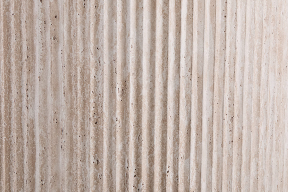 Eettafel Mykonos Ovaal 220 cm travertinlook beige Japandi – foto 7