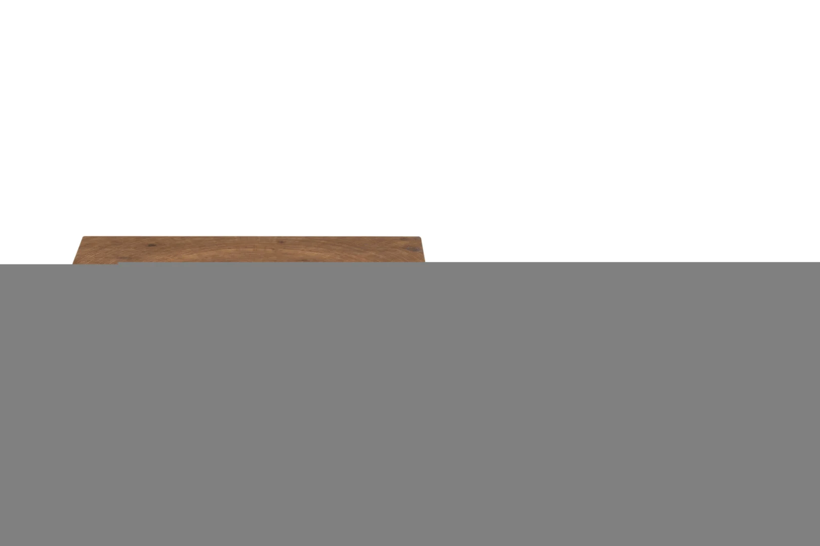 Een Salontafel Zwart, Roest (80 x 63 cm, ijzer) is gedeeltelijk zichtbaar aan de onderkant van de afbeelding tegen een effen witte achtergrond.