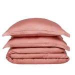 Dekbedovertrek 200x220 Roze Premium  afwerking