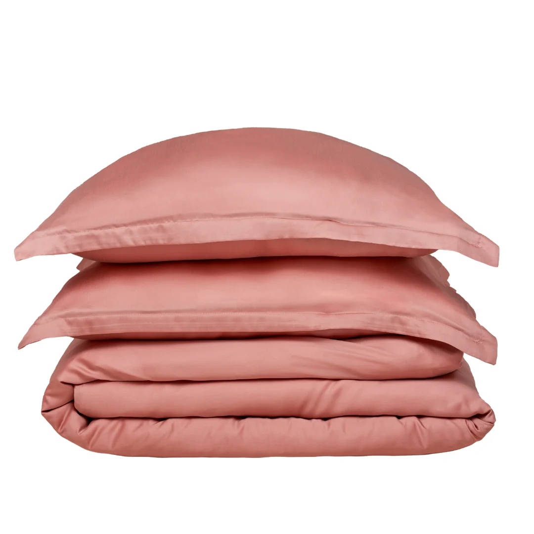 Dekbedovertrek 200x220 Roze Premium  afwerking