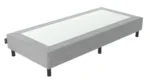 Boxspring Grijs Bonellvering 80 x210 Luxe Slaapcomfort