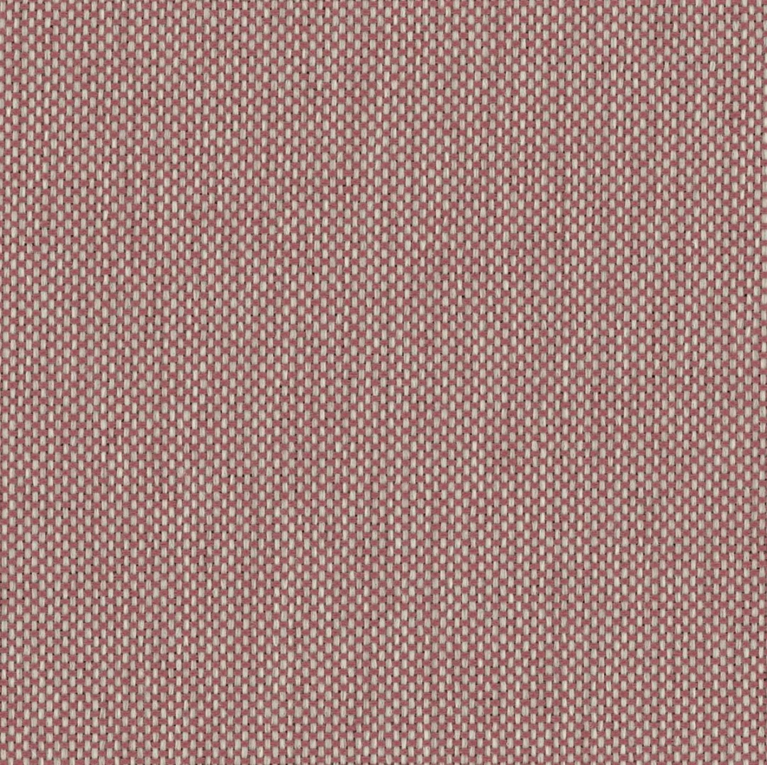 Close-up van een textuur in oud roze. Fijn geweven stof, zachte kleuren. Goed voor een boxspring.