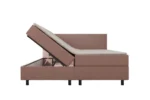 Boxspring Oud Roze Opbergruimte 140 x210 7-zone pocketvering