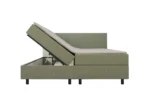 Boxspring Groen met Opbergruimte 140 x210 Pocketvering