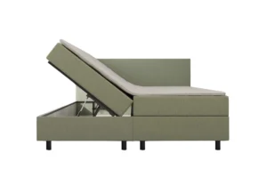 Boxspring Groen met Opbergruimte 140 x210 Pocketvering
