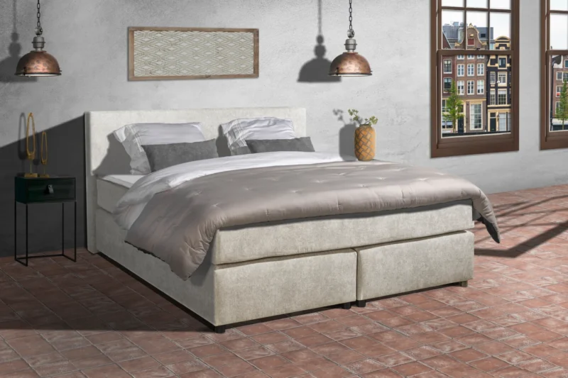 Mörgenn Boxspring Parga - Pocketvering - Complete set 90x220 - Afbeelding 2