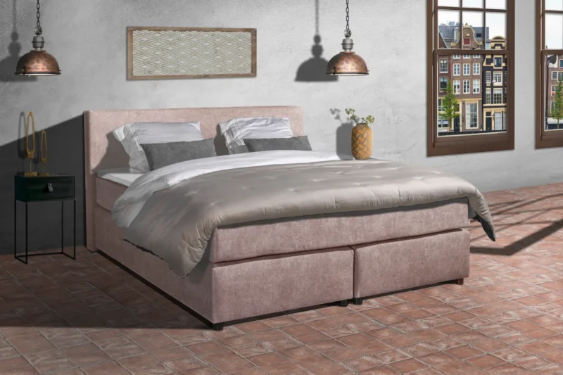 Mörgenn Boxspring Parga - Pocketvering - Complete set 90x200 - Afbeelding 2