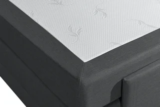 Boxspring Antraciet Elektrisch Verstelbaar 90 x200 Nauplion - Afbeelding 2