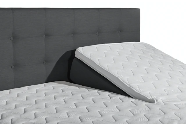 Boxspring Stof Antraciet Elektrisch Verstelbaar 180 x200 - Afbeelding 3