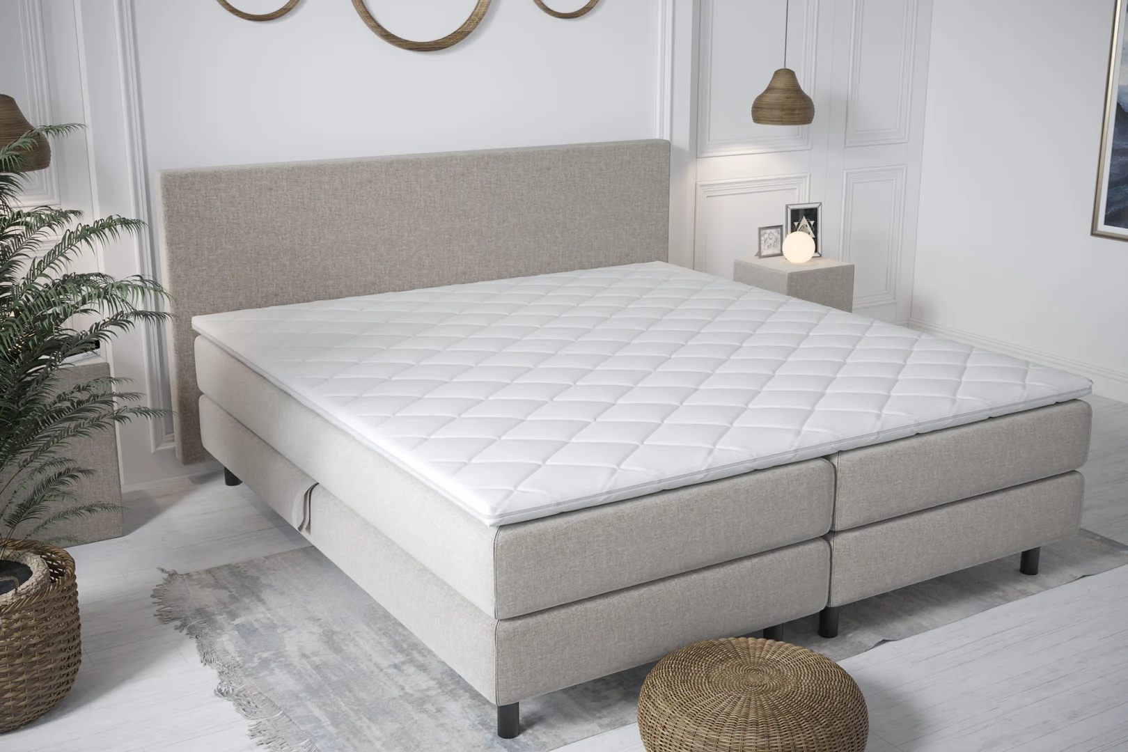 Mörgenn Topmatras Koudschuim - Dikte: 4 cm 70x200 - Afbeelding 4