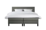 Boxspring Olijfgroen 160 x210 7-zone Pocketvering + Topper