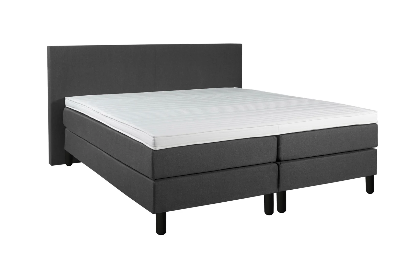 Boxspring 140 x210 Milos met 7-zones matras koudschuim topper - Afbeelding 4