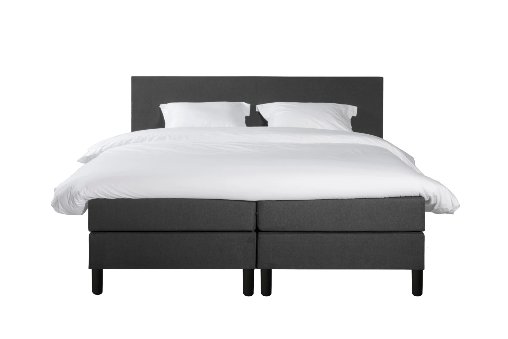 Boxspring Antraciet 7-zone pocketvering koudschuim topper