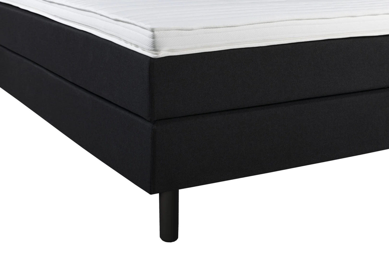 Boxspring Zwart 180 x200 7-zone pocketvering + topper Milos - Afbeelding 4