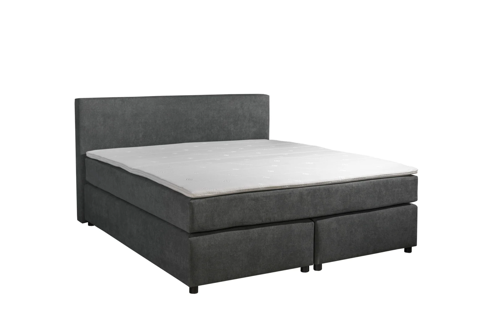 Boxspring Antraciet Pocketvering 200 x200 Koudschuim Topper