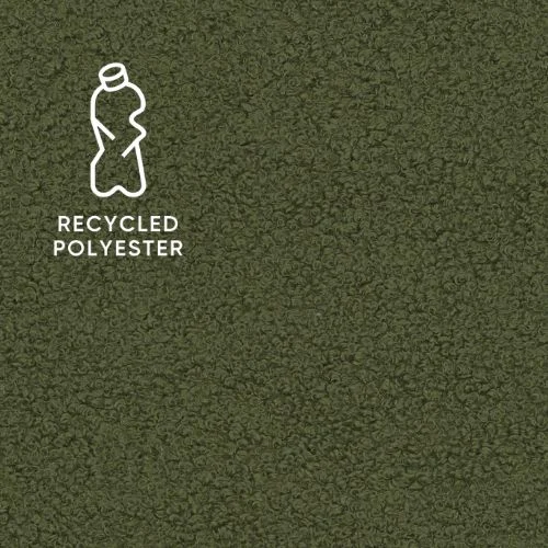 Boxspring Bouclé Groen Pocketvering Topper Gerecycled - Afbeelding 6