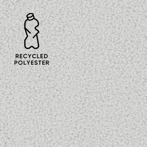 Boxspring Gerecyclede Bouclé Wit Pocketvering HR-topper - Afbeelding 6